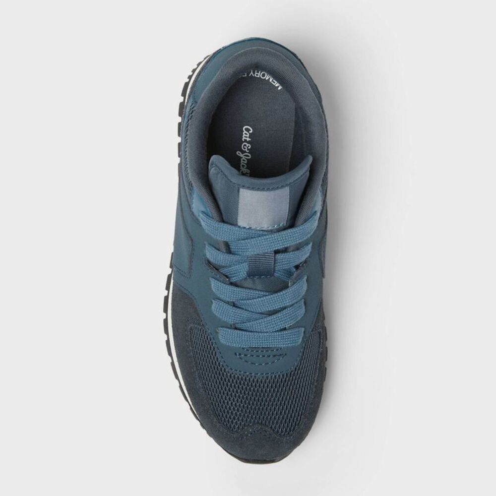 Cat & Jack - Kids' Alexander Retro Sneakers - Cat & Jack Navy B Navy Blue - Picture 3 of 4